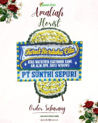 Papan Bunga Duka di Dasan Baru
