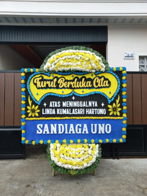 Papan Bunga Duka di Dasan Baru